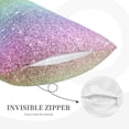 thumbnail image 5 of Bixox Beautiful Glitter Printed Pillow Protector,Super Soft Ideal for Home,Guests,Rentals - 16"x24", 5 of 8