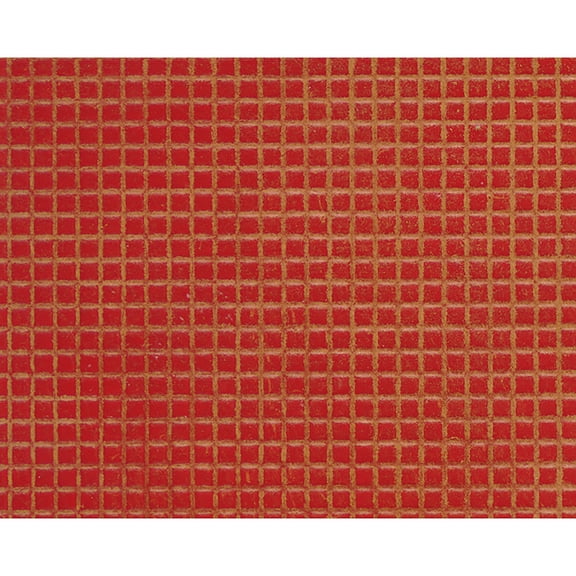 Plastruct Patterned Sheets, Square Tile, 1/8"�