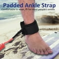 thumbnail image 3 of Cuerda de seguridad para tabla de surf con espiral roja para aventuras de surf de remo, 3 of 8
