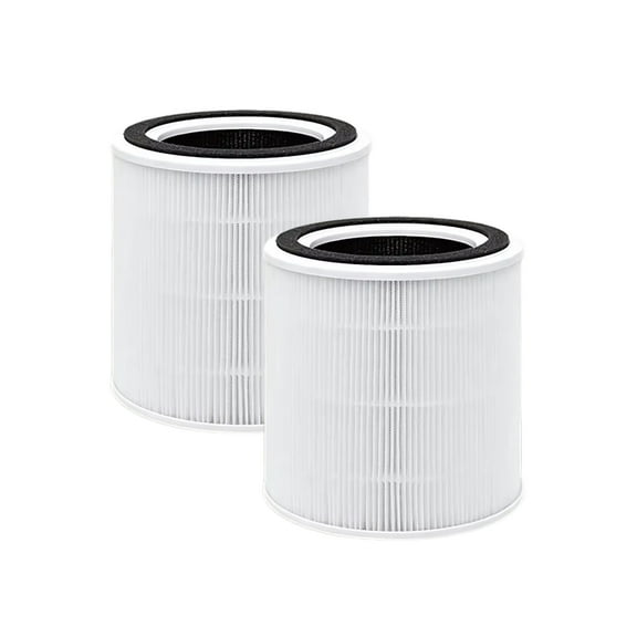Nispira TT-AP005 Replacement Filter Compatible with TaoTronics TT-AP005 3-in-1 True HEPA 2 Packs