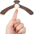 thumbnail image 3 of HTOOQ 2 Pcs Balancing Bird Balance Eagle Wingspan with Pyramid Stands - -, 3 of 6