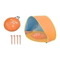 thumbnail image 1 of Tienda de playa para niños con bolsas de transporte Fácil Configuración Topo para viajes en el patio trasero Camping Naranja, 1 of 8