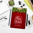 thumbnail image 7 of FMSHPON Merry Christmas Red Decoration Clipboard Hardboard Wood Nursing Clip Board and Pull for Standard A4 Letter 13x9 inches, 7 of 7