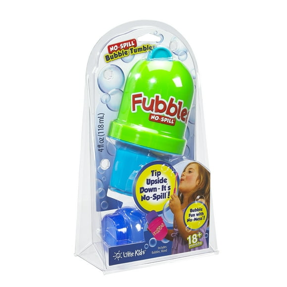 Little Kids Fubbles No-Spill Bubble Tumbler, (Colors May Vary)