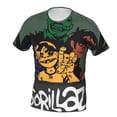 thumbnail image 2 of Gorillaz Men's Short-Sleeve T-Shirt Summer Casual Tee Top Breathable Crewneck T-Shirt Large, 2 of 7