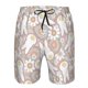thumbnail image 3 of Balery Retro Hippie Groovy Easter bunny Traje de Baño Estilo Hawaiano para Hombre, Shorts de Secado Rápido con Bolsillos-3X-Large, 3 of 6