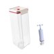 thumbnail image 5 of Contenedor de vacío Contenedores sellados al vacío Contenedores apilables portátiles con bomba de mano Contenedor de almacenamiento de alimentos para 1770 ml, 5 of 9