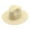 Beige, variant on Laonim Large Brim Straw Hat Foldable Summer Men and Women Straw Jazz Hat Top Hat Beach Sun Hat