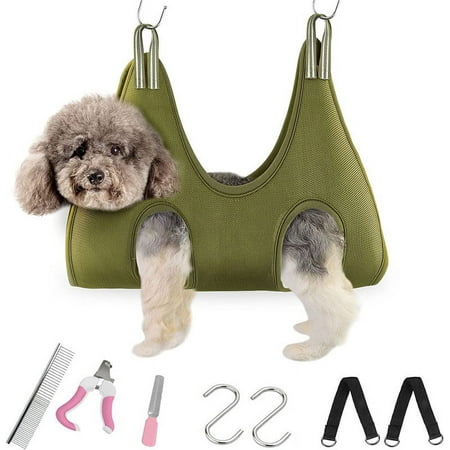 Dog sling for nail trimming hot sale