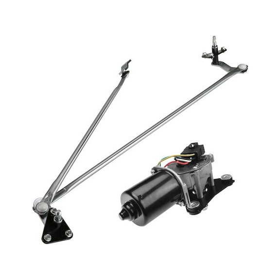 Front Windshield Wiper Arm / Linkage / Motor Assembly 2 - Compatible with 1992 - 1994 Nissan D21 1993