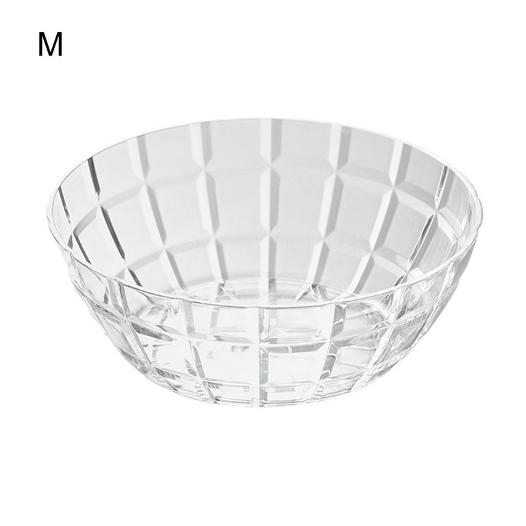 Cheer.US Crystal Clear Plastic Serving Bowls, Salad, Snack, Disposable Bowls  - Perfect For Your Party or Event – Party Snack or Salad Bowl, Chip Bowls,  Snack Bowls, Candy Dish 