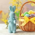 thumbnail image 4 of Zhourta Easter Decoration Flocked Bunny Ornaments Spring Table Centerpieces Indoor Suitable For Home And Party Fun Activity for All Ages, 4 of 5