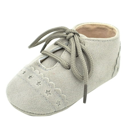 

YOHOME Baby Toddler Shoes Sneaker Anti-slip Soft Sole Lace Up Shoes