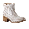 thumbnail image 2 of Diba True Womens Walnut Grove Distressed Round Toe Cowboy  Ankle Boots, 2 of 5