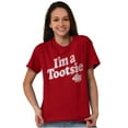 thumbnail image 3 of Mr Owl Cute I'm a Tootsie Retro Candy Men's Graphic T Shirt Tees Brisco Brands S, 3 of 6