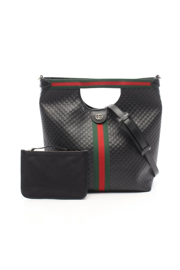 Pre-Owned Gucci Giglio Microguccissima Japan Limited Edition 2-Way Handbag Leather Women's...