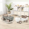 thumbnail image 3 of Infans Convertible Rocking Horse & Sliding Car w/ Detachable Balance Board White, 3 of 5