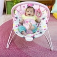 Disney Baby Slip Resistant Vibrating Infant Baby Bouncer, Minnie Mouse