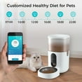 thumbnail image 5 of eco4life WiFi Smart Pet Feeder (6L) with Stainless Steel Food Bowl, 5 of 8