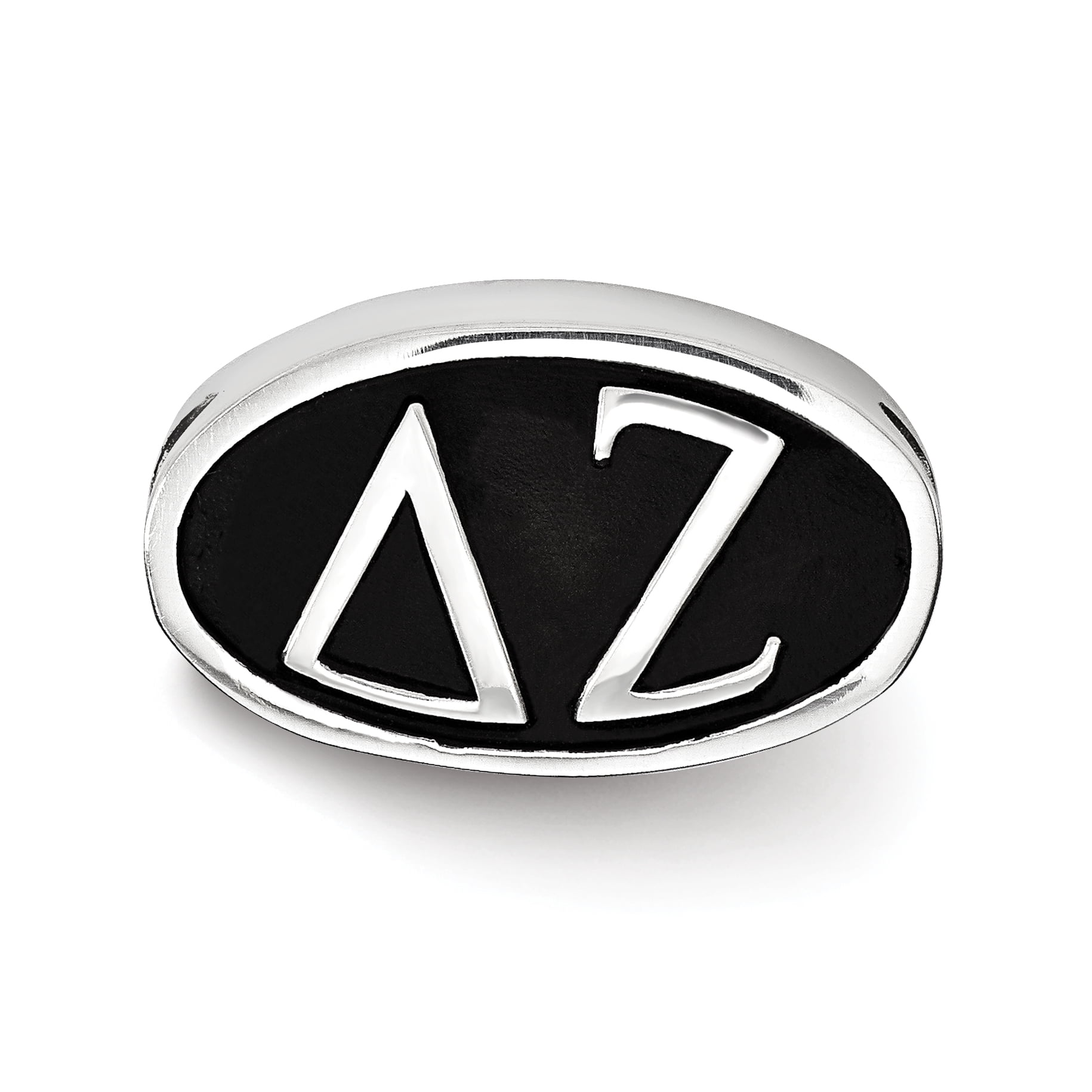 Sterling Silver Delta Zeta Letters Bead Charm