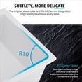 thumbnail image 4 of White Finish Quartz 18 x 16 Inch Undermount Single Bowl Bar Sink for Kitchen Prep, 4 of 17