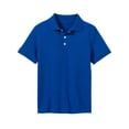 thumbnail image 1 of Boys School Uniform Short Sleeve Pique Polo Shirt (XS-2XL), 1 of 5