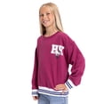 thumbnail image 4 of Hello Kitty Girls' Front Back Graphic Sweatshirt with Long Sleeves, Sizes 4-16, 4 of 7