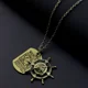 thumbnail image 2 of Collar de Anime de una pieza, sombrero de paja Luffy Kawaii, adornos de Anime, joyería de dibujos animados para hombre y mujer, regalos para niños, nuevo, 2 of 5