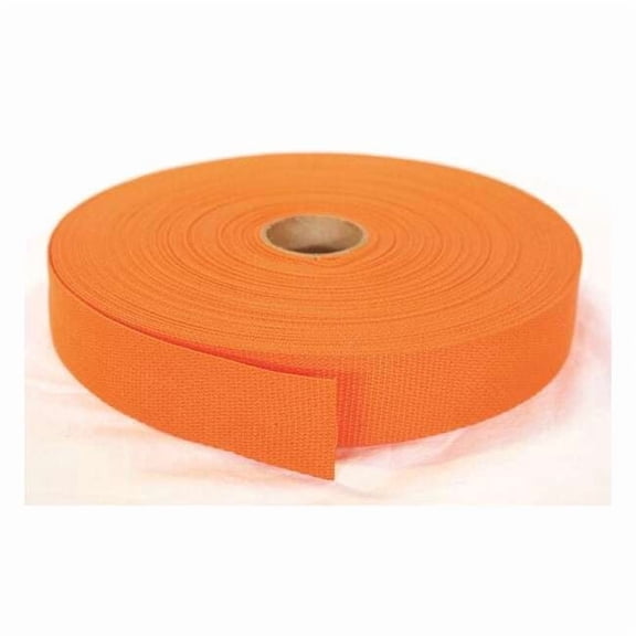 Bulk-Strap Webbing,Polypropylene,2" W,Orange P02102OR