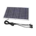 thumbnail image 3 of Kit de cargador de batería, panel solar de 8V 15W Panel de energía solar Panel solar portátil Funcionalidad inteligente, 3 of 8