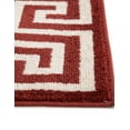 thumbnail image 5 of Unique Loom Athens Collection Area Rug - Modern (7' 1" x 10' Rectangle Terracotta/Beige), 5 of 6