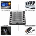 thumbnail image 1 of Soporte 24 Uds Fusible De Cuchilla 1 En 10 Salida Con Indicador LED Bloque De Caja De Portafusibles Portátil Para Coche Camión Barco, 1 of 7