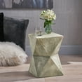 thumbnail image 4 of Lux Outdoor Lightweight Concrete Accent Table, Light Gray, 4 of 6