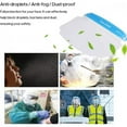 thumbnail image 2 of Double-sided Transparent Anti-fog Anti-liquid Splash Eye Protection Face Shield random color, 2 of 5