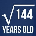 thumbnail image 3 of CafePress - 12 Years Old Square Root T Shirt - Dark T-Shirt Kids XS-XL, 3 of 4