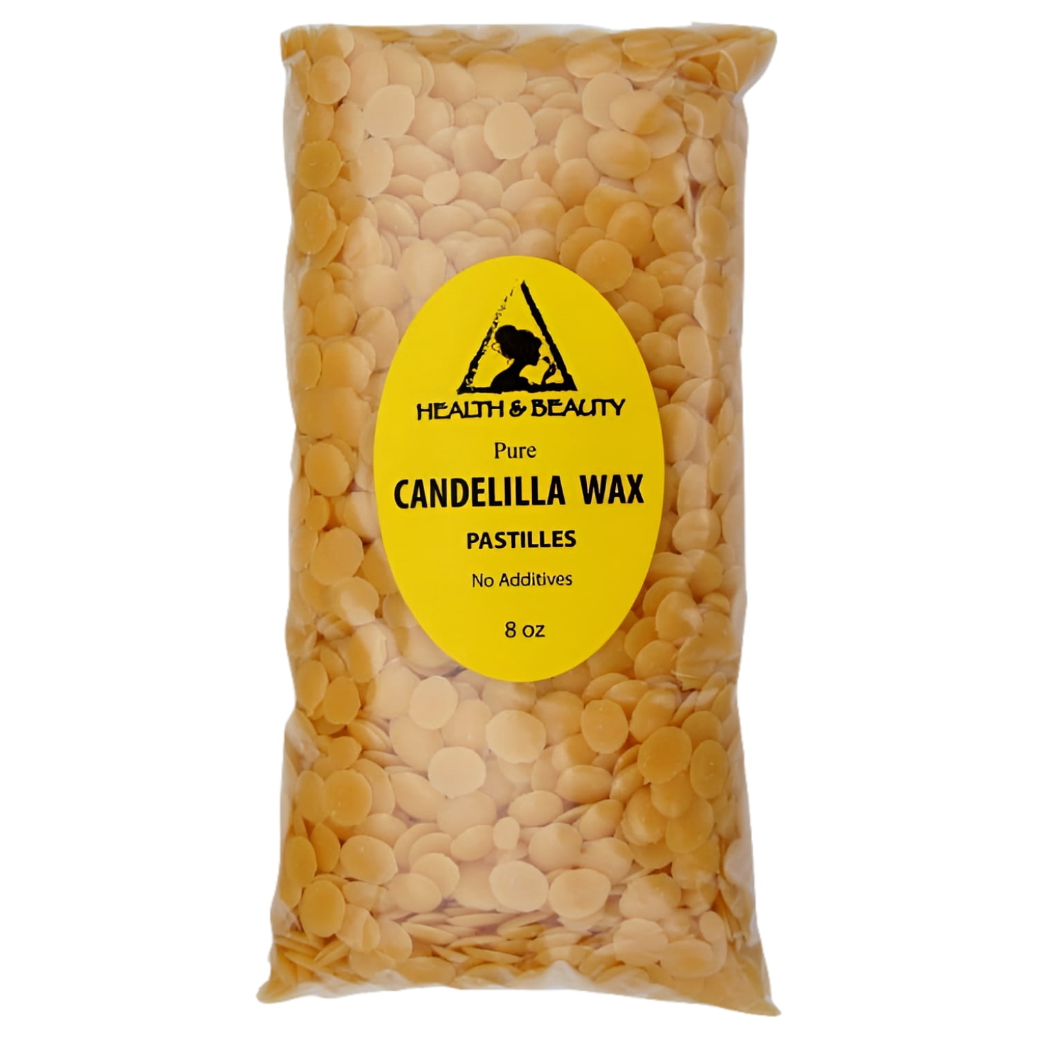CANDELILLA WAX FLAKES ORGANIC VEGAN BEADS PASTILLES PRIME 100% PURE 8 OZ