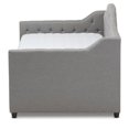 thumbnail image 4 of Bowery Hill Fabric Daybed with Trundle in Light Gray, 4 of 12