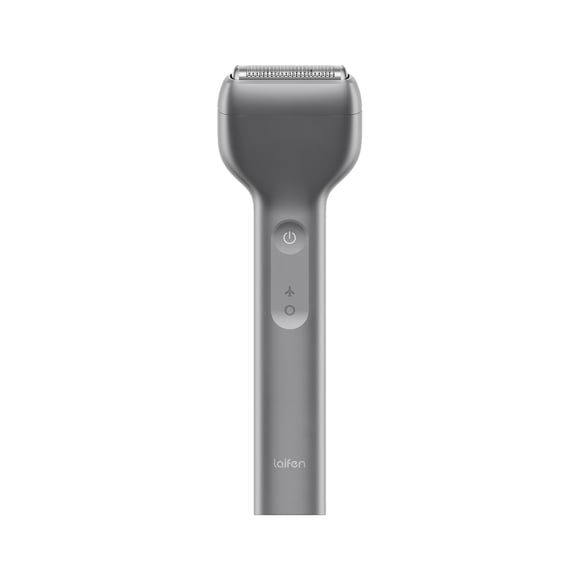 Afeitadora eléctrica Laifen T1 PRO de 1 hoja con 3 protectores - Gris