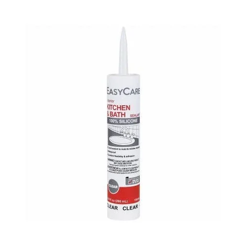 VAULT- Dap Kitchen & Bath Silicone Sealant, Clear, 9.8-Oz.