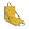 thumbnail image 1 of Cojín De Estadio Plegable Para Niños, Cojín Para Acampar, Para Senderismo, Picnic En El Patio, Color Amarillo, 1 of 8