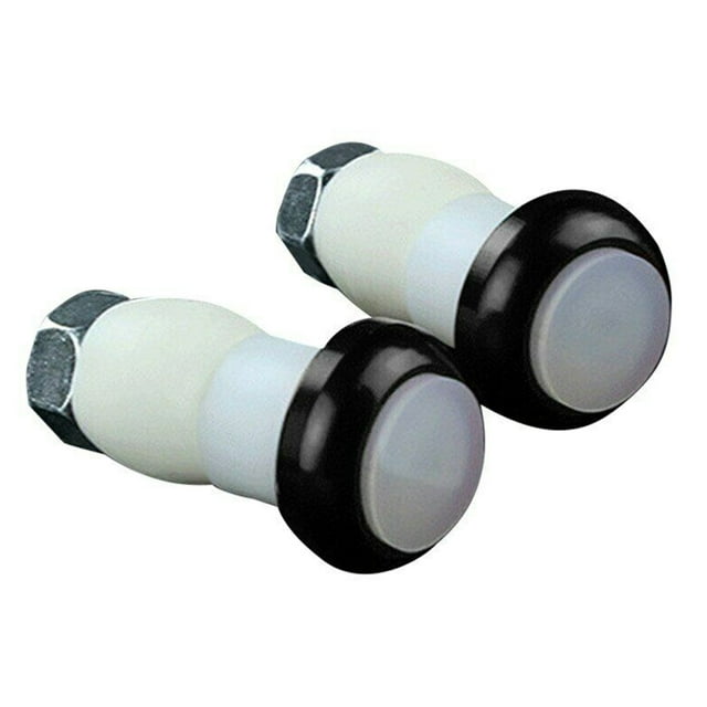 1 Pair Safety Cycling Bike Turn Signal Handle Bar End Plug LED Red Light Lamp Magnetic Handle Light New