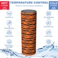 thumbnail image 5 of Animal Print 20 Oz Stainless Steel Skinny Tumbler – Vacuum Insulated Slim Travel Cup with Lid & Stainless Steel Straw, 360° Full Wrap Printed Tumbler for Home, Office & Outdoor Use, 5 of 6