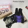 thumbnail image 3 of Bolso de pecho de moda para hombres y mujeres de la calle, chaleco, bolso de cintura fresco de moda MFZFUKR BST3020827-4, 3 of 5