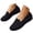A-Black104, variant on Womens Knit Slip On Shoes Breathable Hollow Flyknit Non Slip Thick Lug Sole Daily Sleek Elegant Casual Footwear