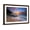 Brown Frame, variant on Art.com Sunset over the Na Pali Coast from Ke'e Beach, Haena State Park, Kauai, Hawaii, USA Photographic Print by Russ Bishop, White Frame Wall Art, 23" x 17"