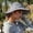 Gris, variante sur Chapeau de Soleil pour Hommes et Femmes avec Grand Bord Style Pêcheur d'Été Respirant pour Loisirs Extérieurs et Usage Quotidien Décontracté