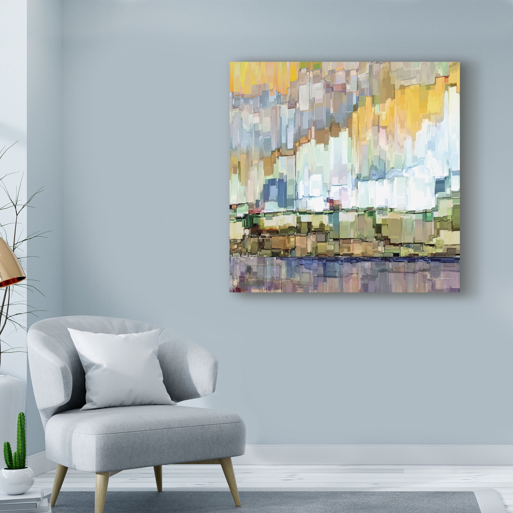 Trademark Fine Art 'Glacier Bay I' Canvas Art by James Burghardt