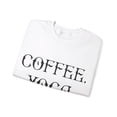 thumbnail image 3 of Coffee yoga naps sweatshirt, Unisex Heavy Blend™ Crewneck Sweatshirt, 3 of 7