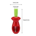 thumbnail image 3 of Cherry Pitter Tool Strawberry Core Remover Strawberry Huller Olive Pitter Tool Cherry Corer Pitter Fruit Core Seed Remover for Make Fresh Cherry Dishes, Cherries Pie,Cocktail Cherries, 2.01x5.1", 3 of 6