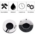 thumbnail image 3 of Pegatina protectora circular para automóvil, protección de borde de puerta de automóvil de 10 piezas, parachoques universal para absorción de impactos de automóvil, aislamiento acústico oso de fresa Electrónica, 3 of 5